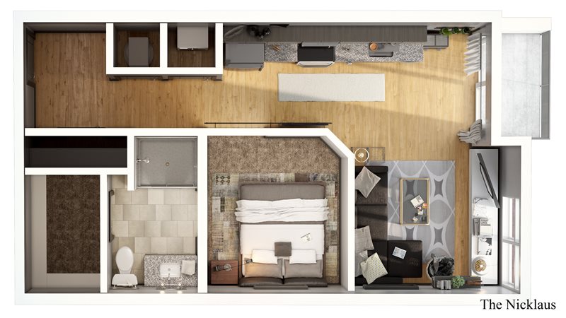 The Nicklaus Apartment Floor Plan